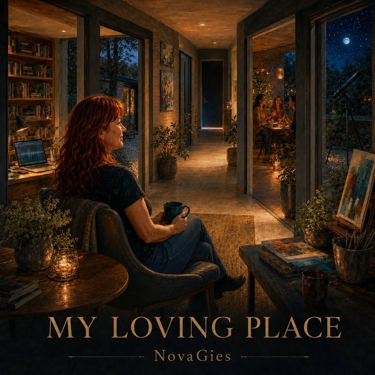 Originele illustratie bij My Loving Place