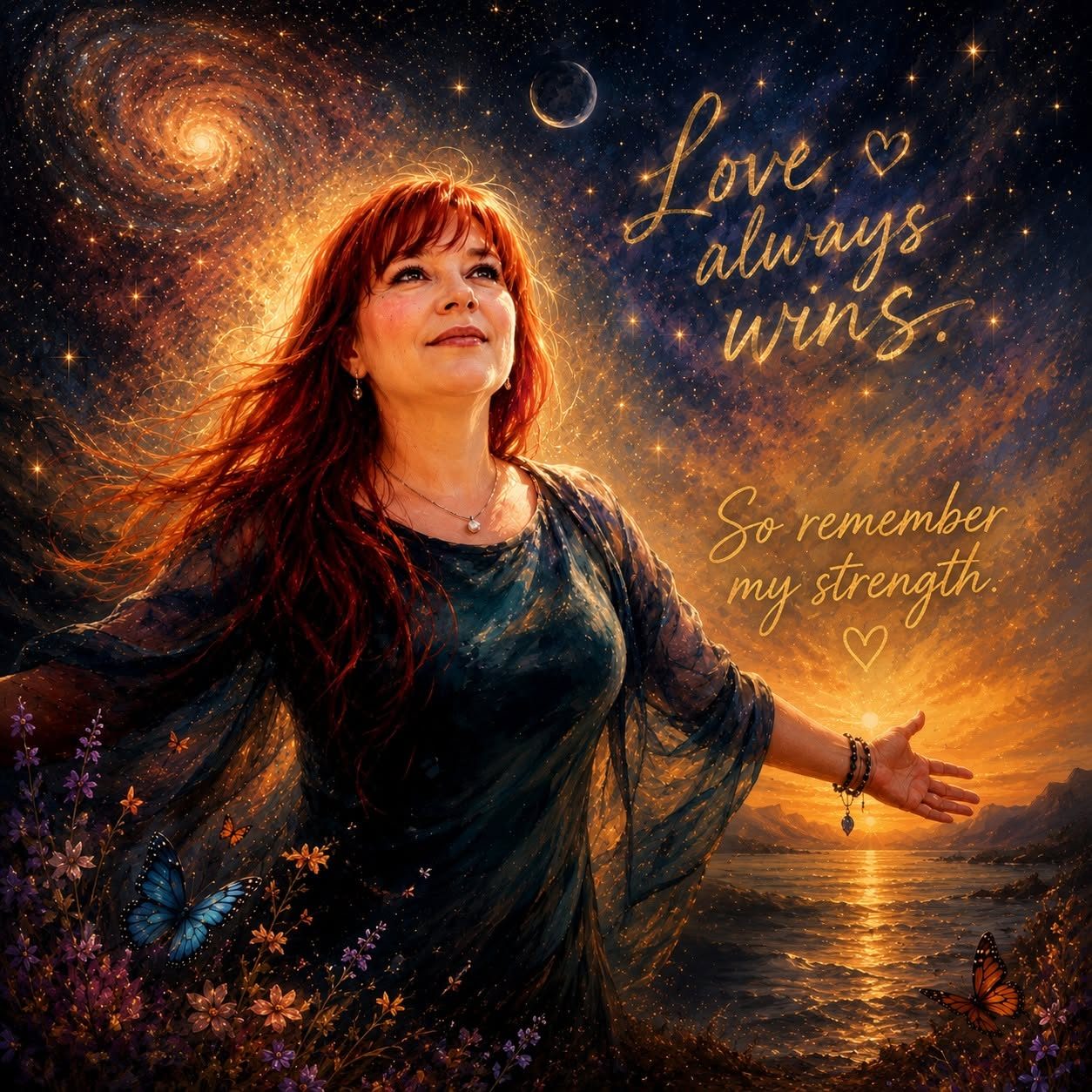 Love Always Wins Originele illustratie bij Love Always Wins